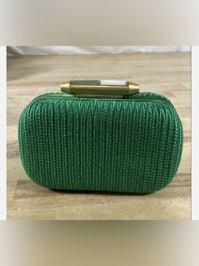 Shanghai Tang Emerald Green Clutch